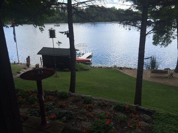 Property grounds - Minn Haven, lakeside retreat cabin, an hour or so from Cities. Relax... breathe. (South Haven)