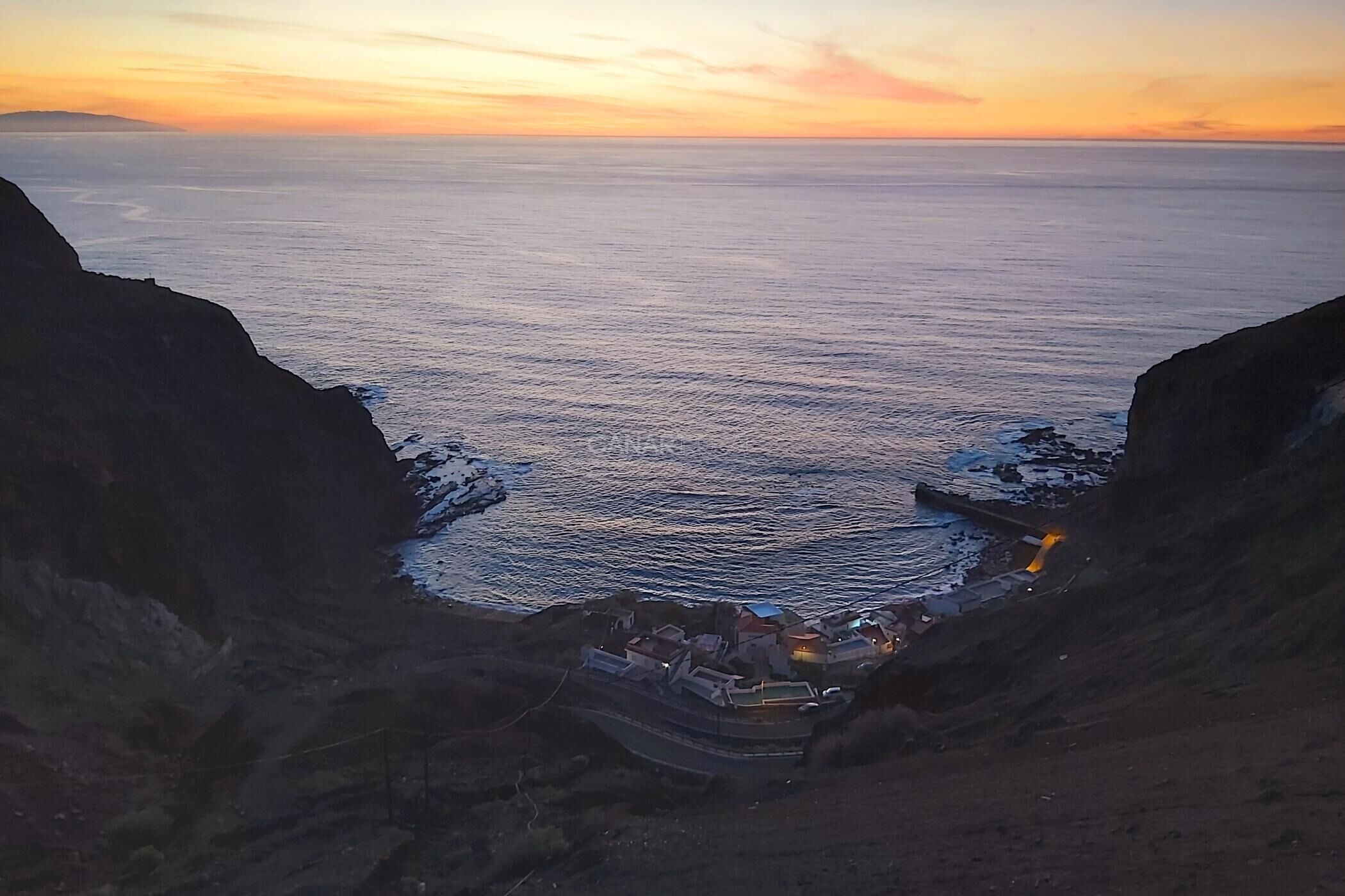 منظر من الجو على ارتفاع عالٍ