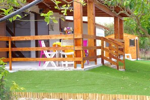 Outdoor dining - Comfortable to the Sea, House (Contrada Fiori Sud)