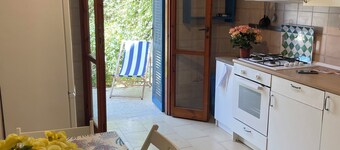 500m Villa Azul de la playa de Porto Cesareo