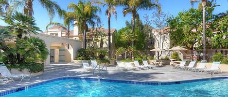 Außenpool, beheizter Pool