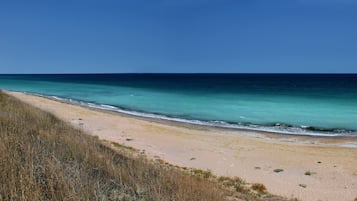 På stranden, liggestole