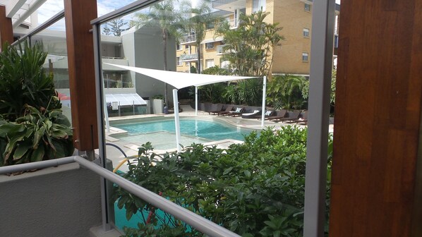Indoor pool, a heated pool