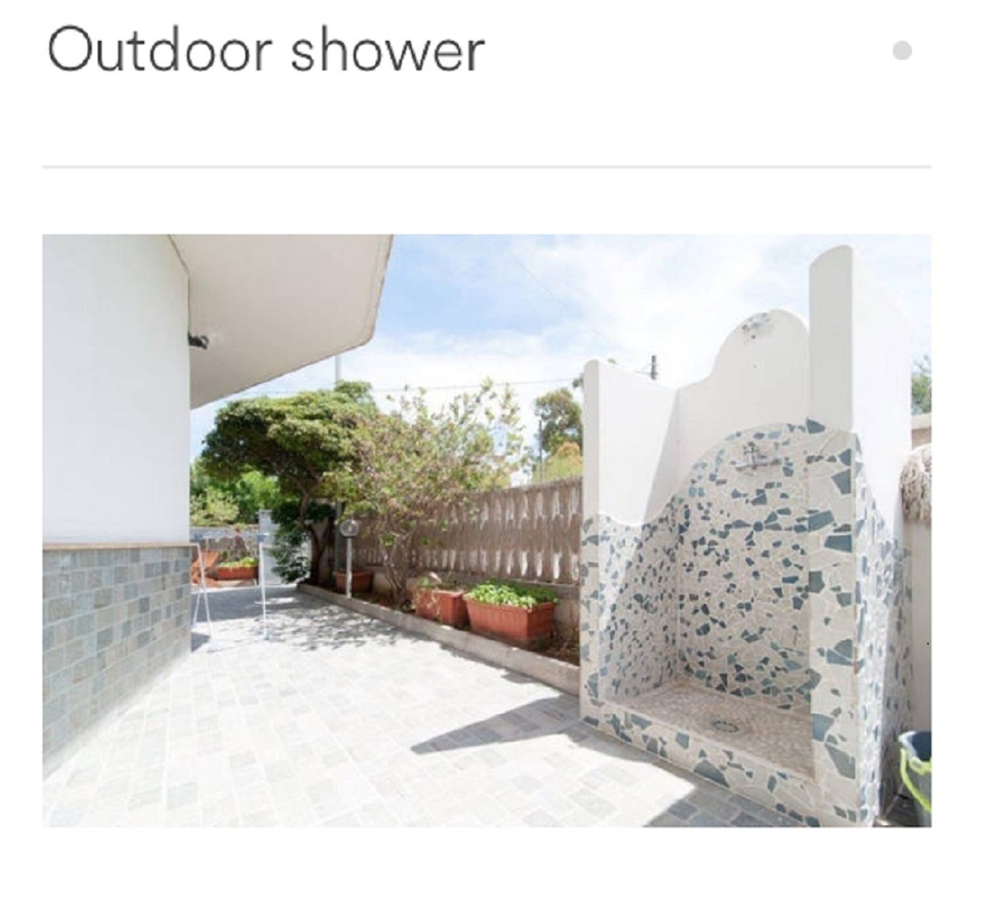 Terrace/patio