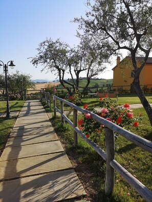 Enceinte de l’hébergement