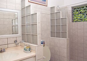 Ducha, toallas