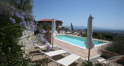 Apartment in ancient villa with swimming pool: ideal for relaxing and visiting cities of art
