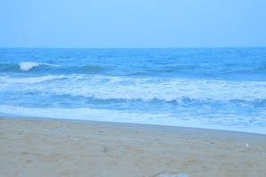 On the beach