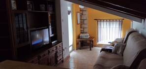 TV, fireplace, ping pong