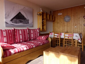 Interior - Les ARCS 1600, DUPLEX 6 p, View Unobstructed valley, position south, ski in ski out (Bourg-Saint-Maurice)