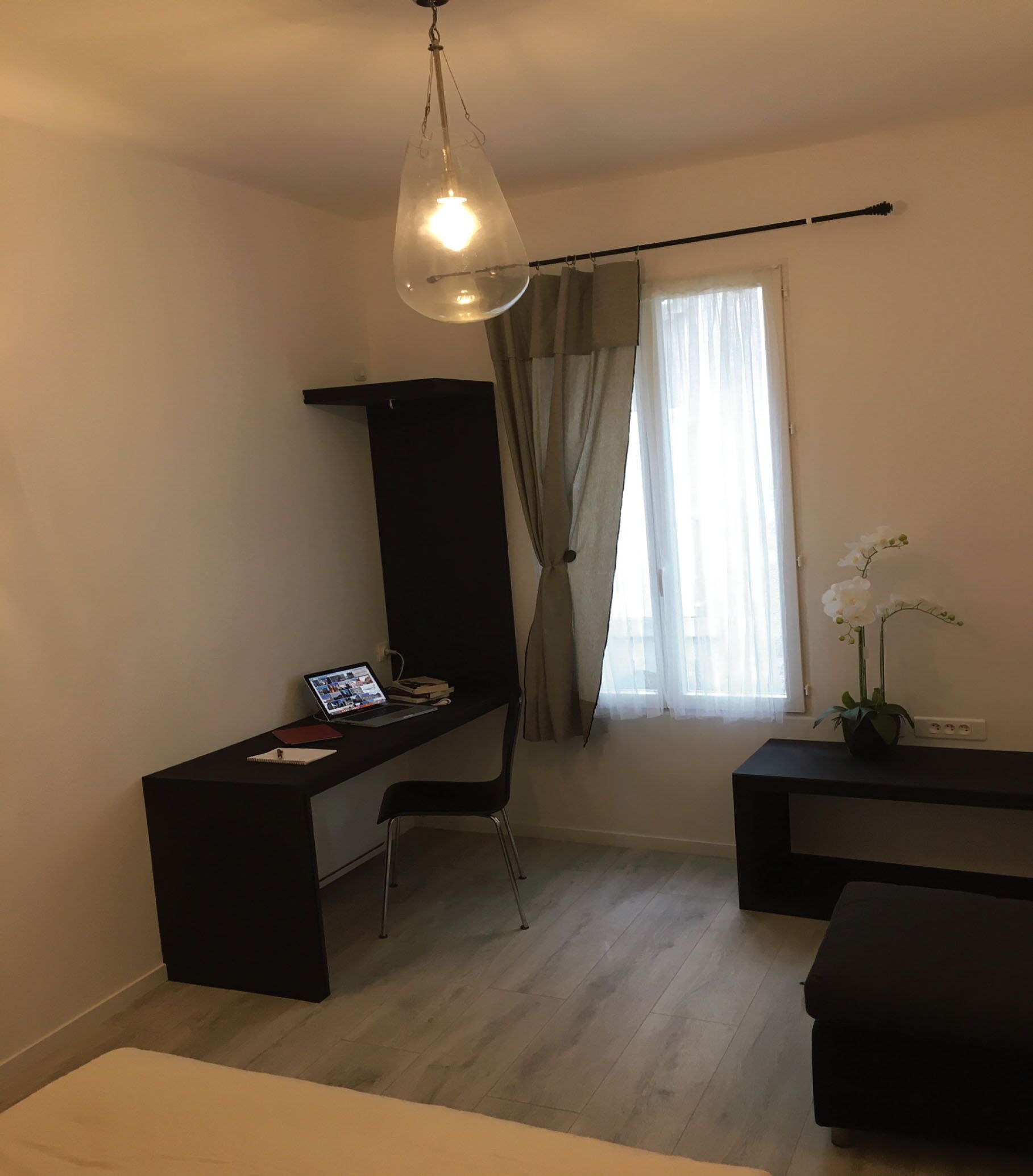 Historic district at the foot of the 19th century donjon dungeon