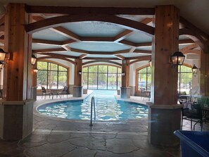 Indoor pool, a heated pool - Ski In Ski Out Property - Recently Renovated - Close to All Amenities (Boyne Falls)