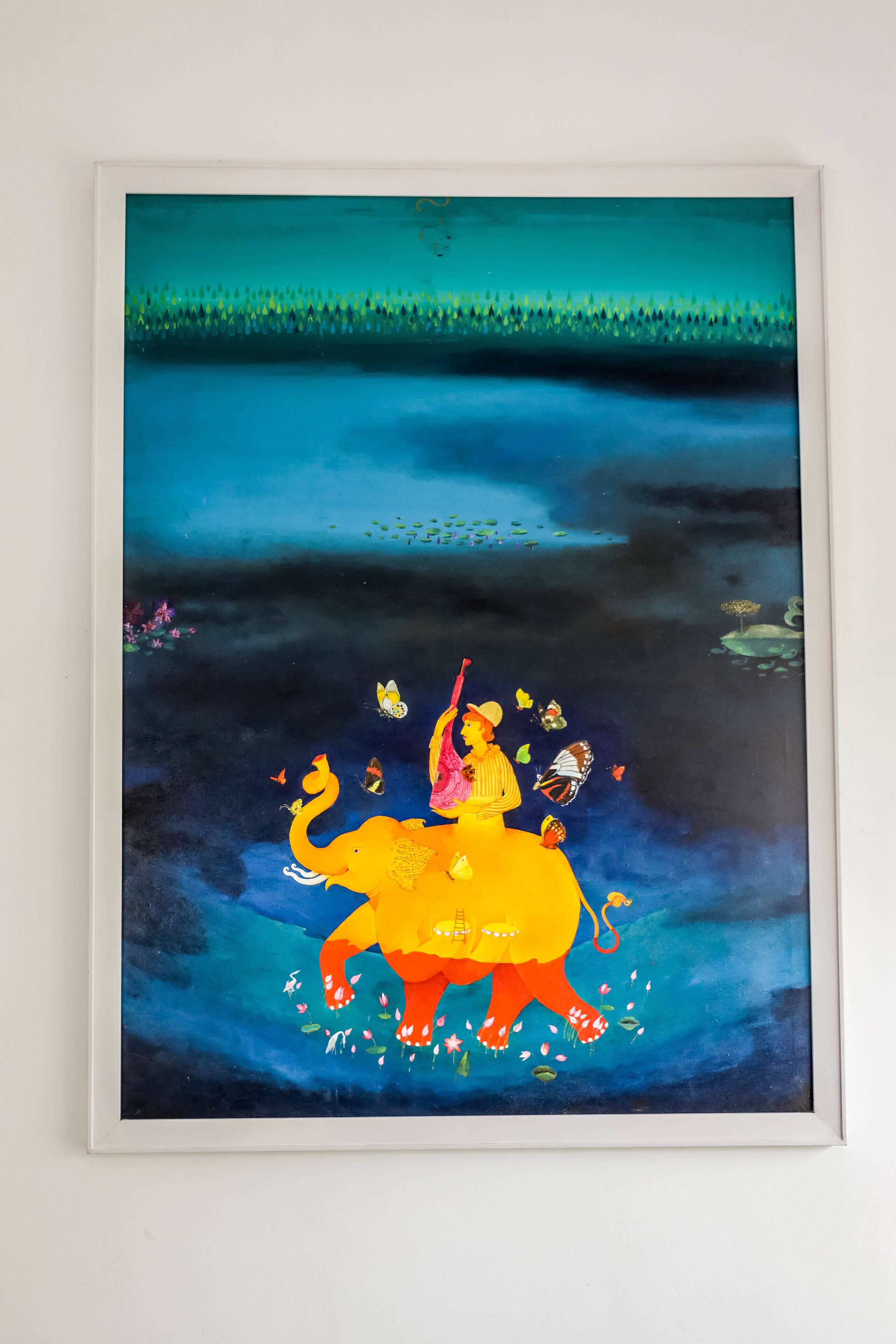 Dancing Elephant | Egyptian cotton sheets, premium bedding, down comforters, in-room safe