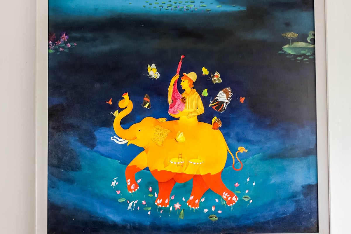 Dancing Elephant | 1 bedroom, Egyptian cotton sheets, premium bedding, down duvets