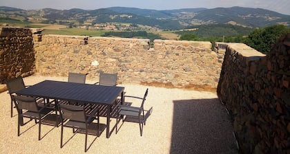 Les monts du lyonnais au calme