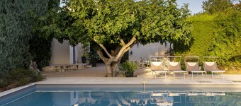 Mas cavo Aria condizionata rinnovato in Provenza - piscina Superb 9m x 9m