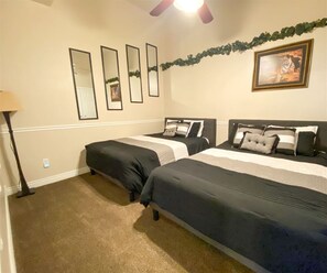 7 bedrooms, iron/ironing board, travel crib, free WiFi