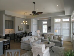 TV connectée, cheminée