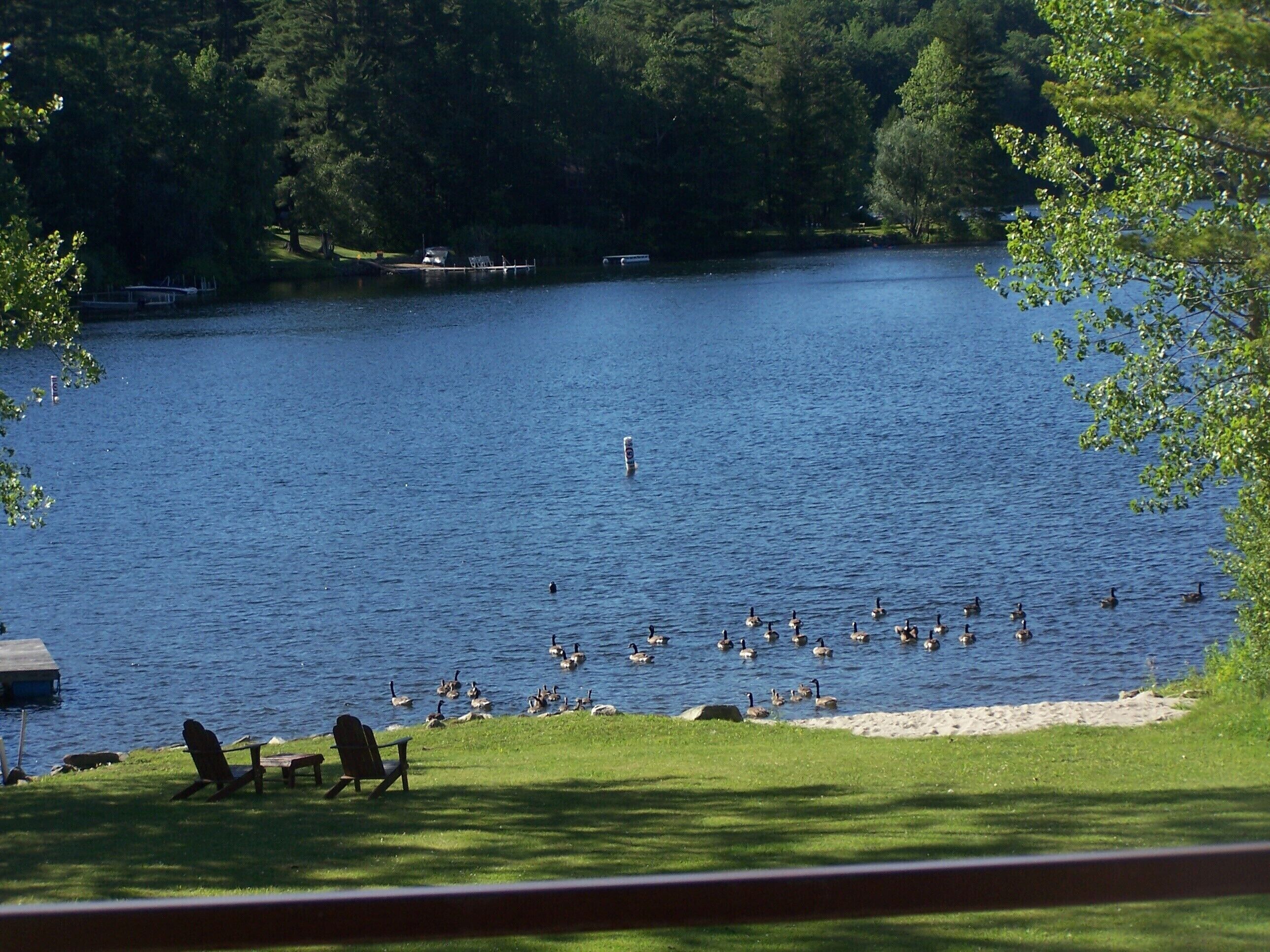 COZY LOFT w/ PRIVATE BEACH ON GORGEOUS MOUNTAIN LAKE IN THE BERKSHIRES