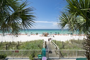 On the beach