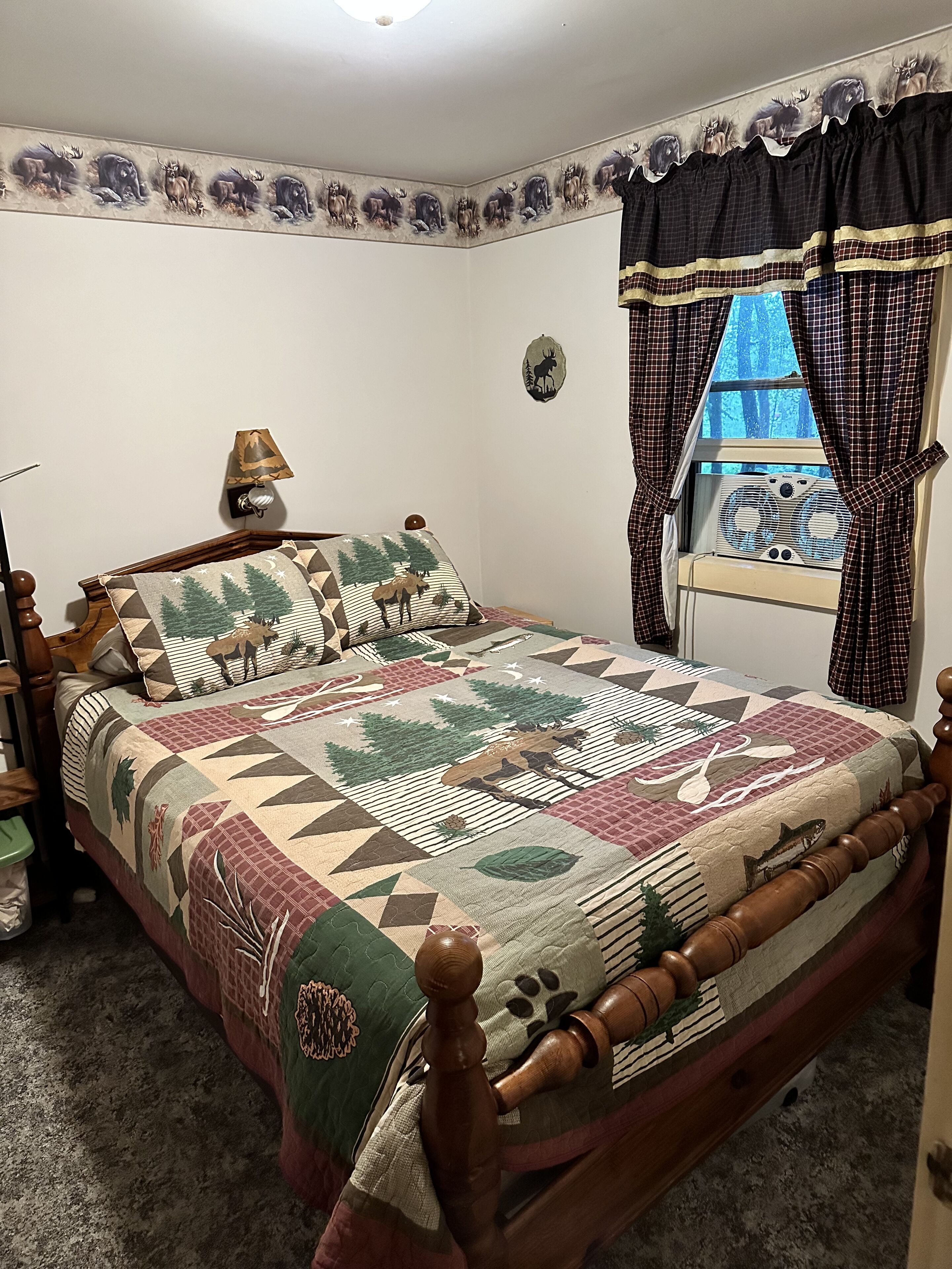 1 habitación y ropa de cama 