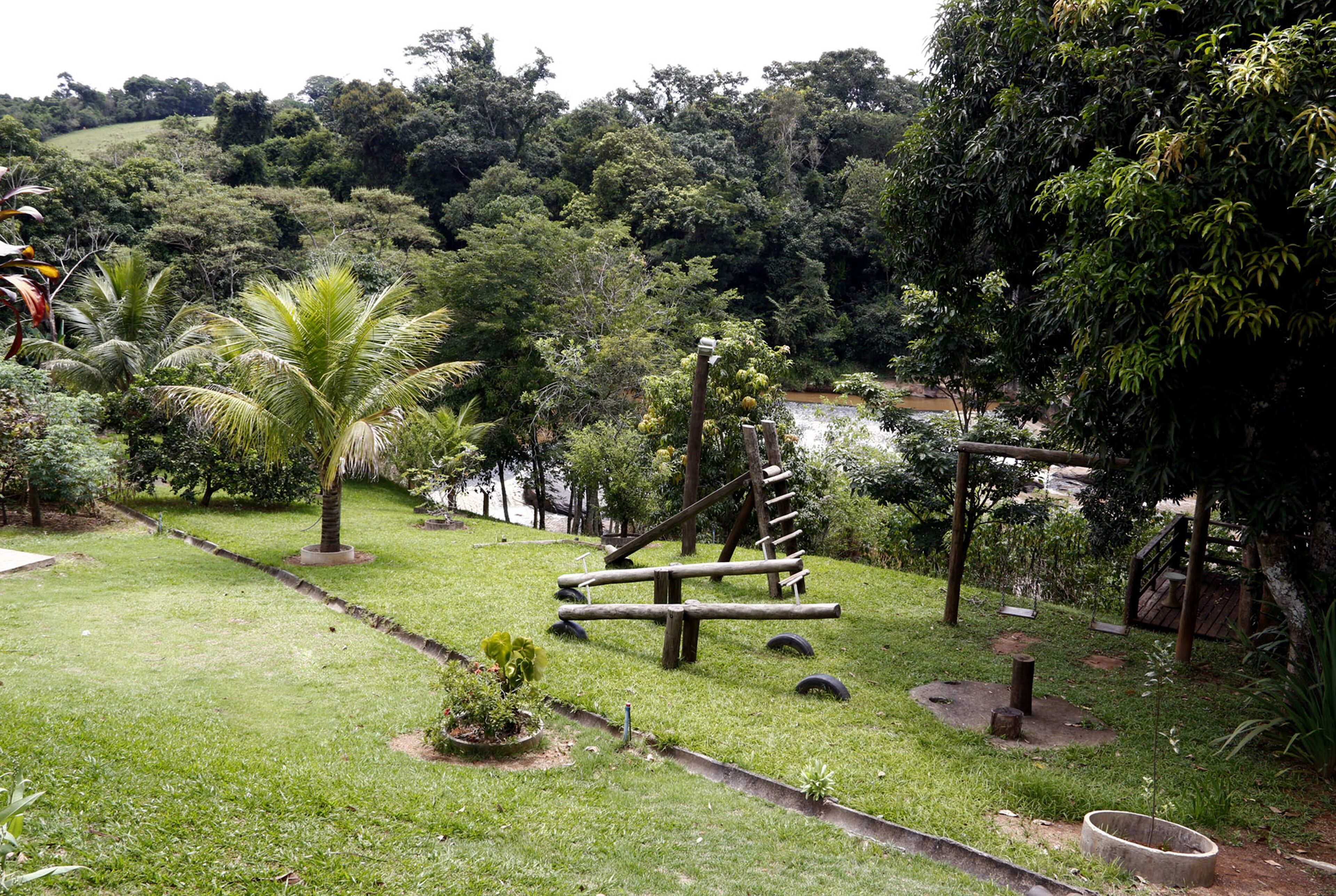 Heavenly place with heated pool, mini soccer field and waterfall view