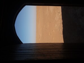 Blick von der Unterkunft