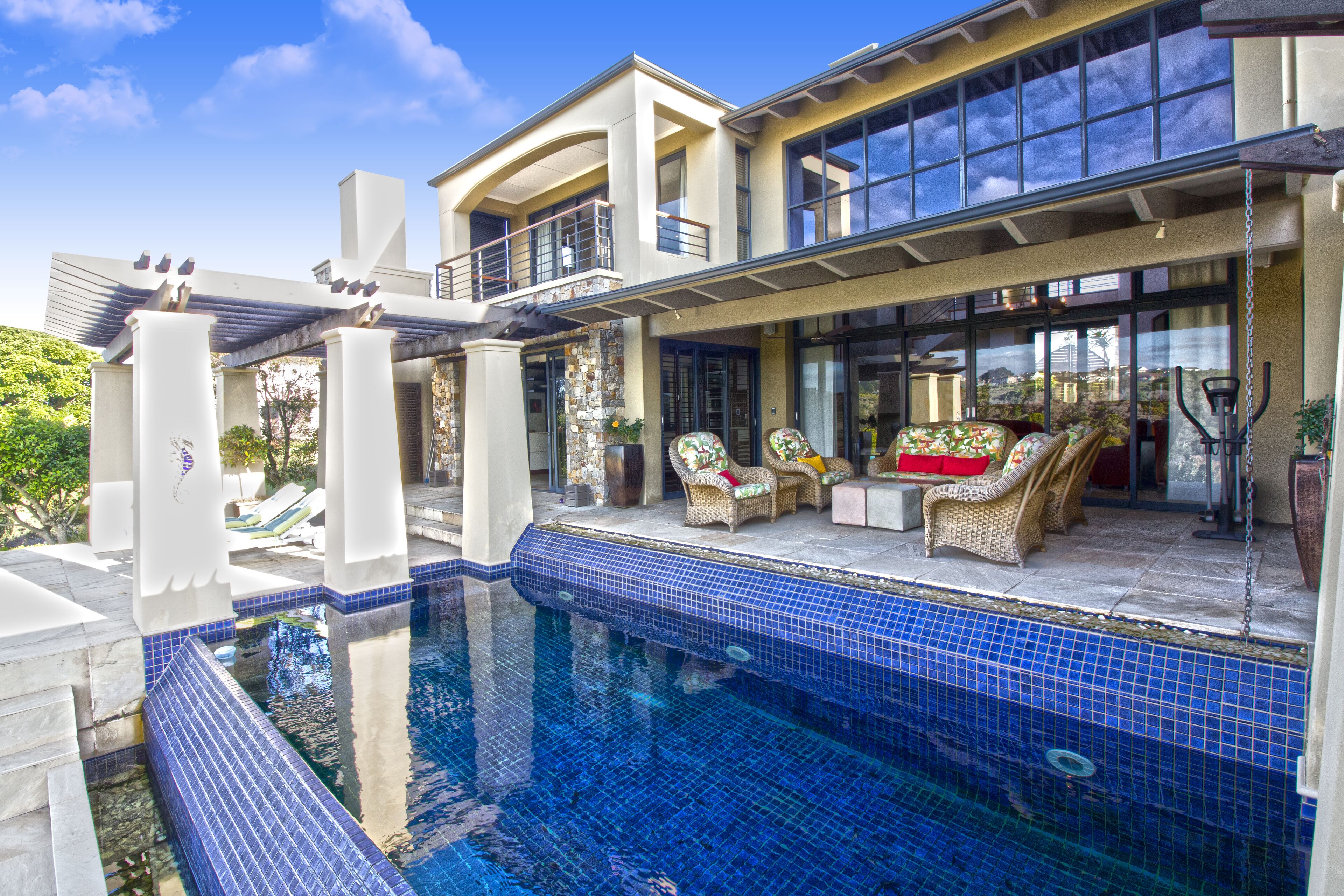 Pool and outside deck