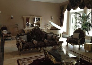 TV, fireplace, video games, DVD player