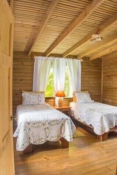 Jungle and river view cabin., lowest nightly rates!!