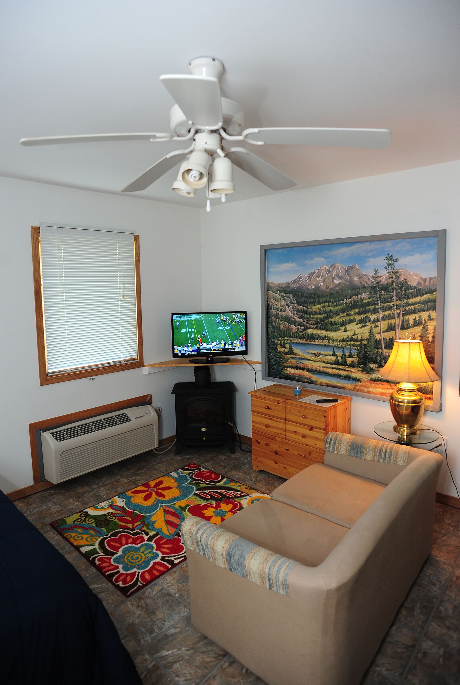 Unit #121 at the base of Schuss Mountain