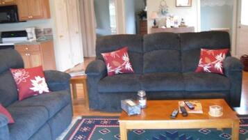 Smart TV, DVD player, table tennis, books