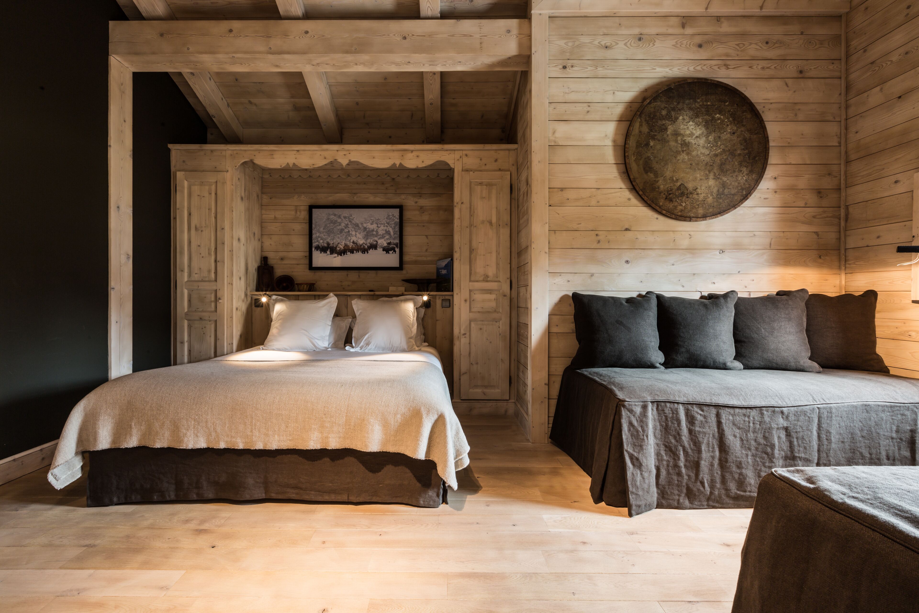 A cozy chalet facing Mont Blanc!