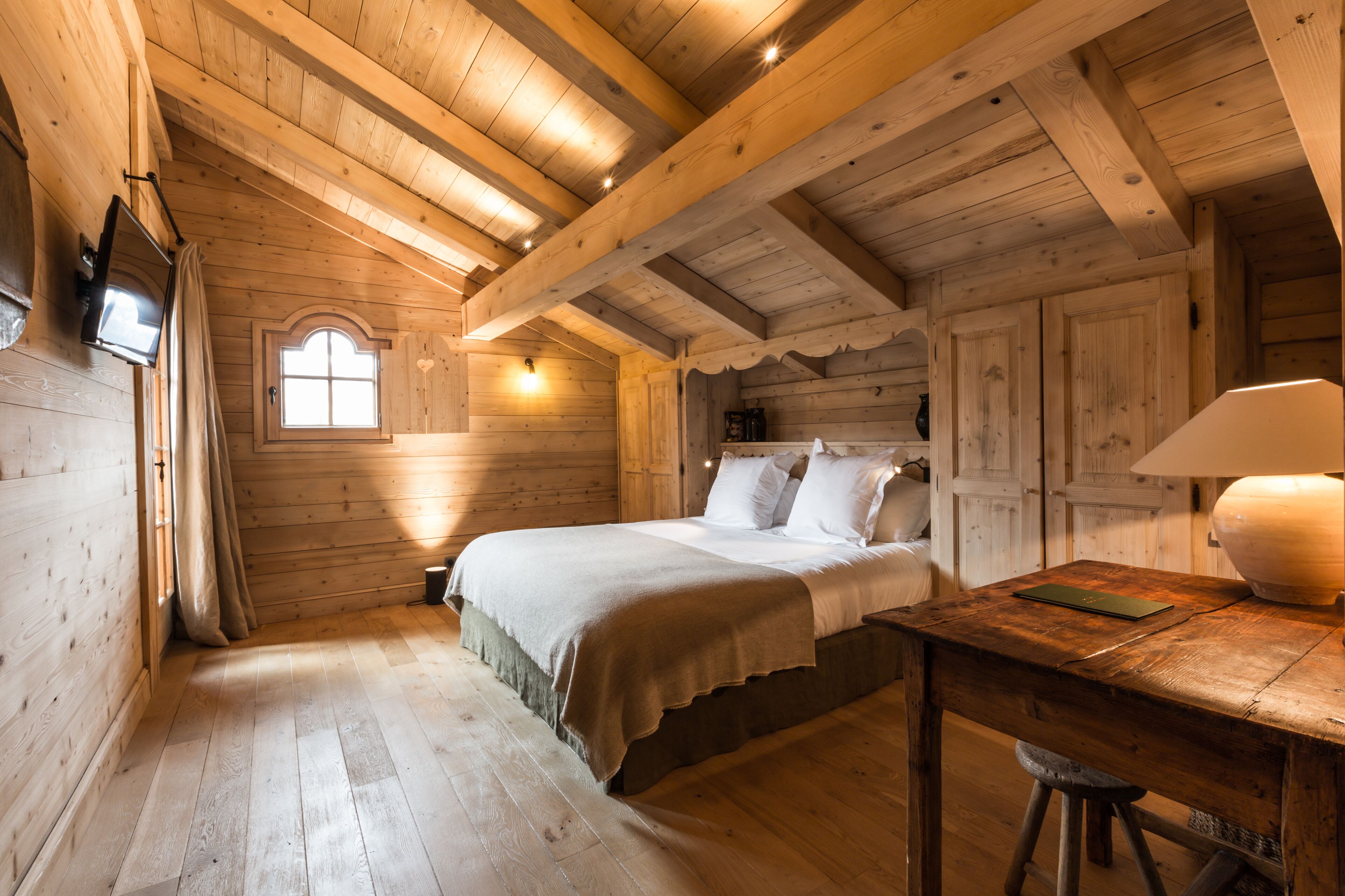 A cozy chalet facing Mont Blanc!