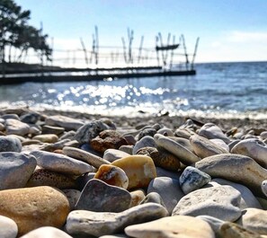 Beach nearby, sun loungers - Apartment Umag-Savudrija, Nena1 near the beach terrace Wi-Fi, garden (Savudrija)