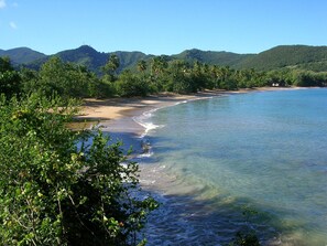Sun-loungers, beach towels