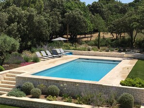 Outdoor pool - Provencal cottage with pool for 4 people, 2 steps from Saint-Rémy-de-Provence (Eyragues)