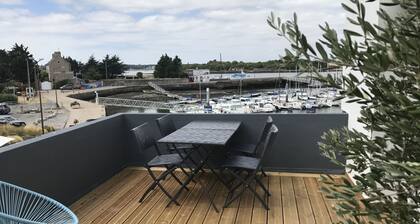 Le Loft du Cargo, appartement de 90 m2 face à la mer