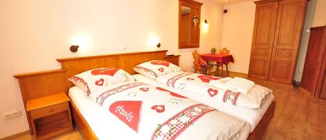 2 soveværelser, gratis Wi-Fi, sengetøj