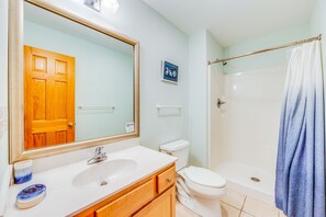 Towels, soap, toilet paper