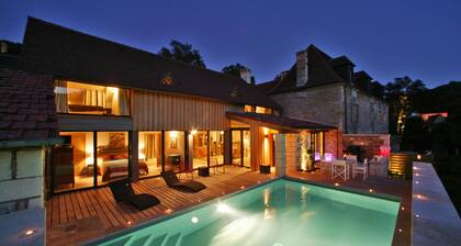 Sublime master house - quiet 5 * label private heated pool, sleeps 6