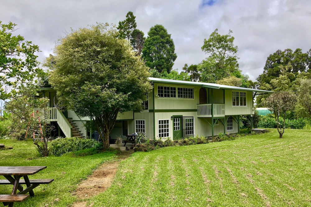 10 Acre Private Bamboo Retreat Located Just Minutes From Volcano National Park