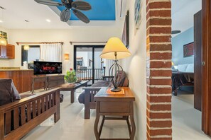 2 bedrooms, iron/ironing board, free WiFi, bed sheets - Ocean View Villa "Saltillo" with a/c and 2 pools, 5 min stroll to beach (Isla Mujeres)