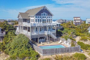 Exterior - Oceanfront Home w/ Pool, Hot Tub, Sauna, Game and Media Rooms, Outdoor Kitchen (Avon)