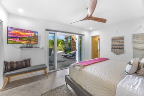 3 soverom, strykejern/-brett, reiseseng for barn og wi-fi