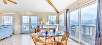 Sensationelle havudsigt! Oceanfront i Rodanthe m / privat direkte adgang til stranden!
