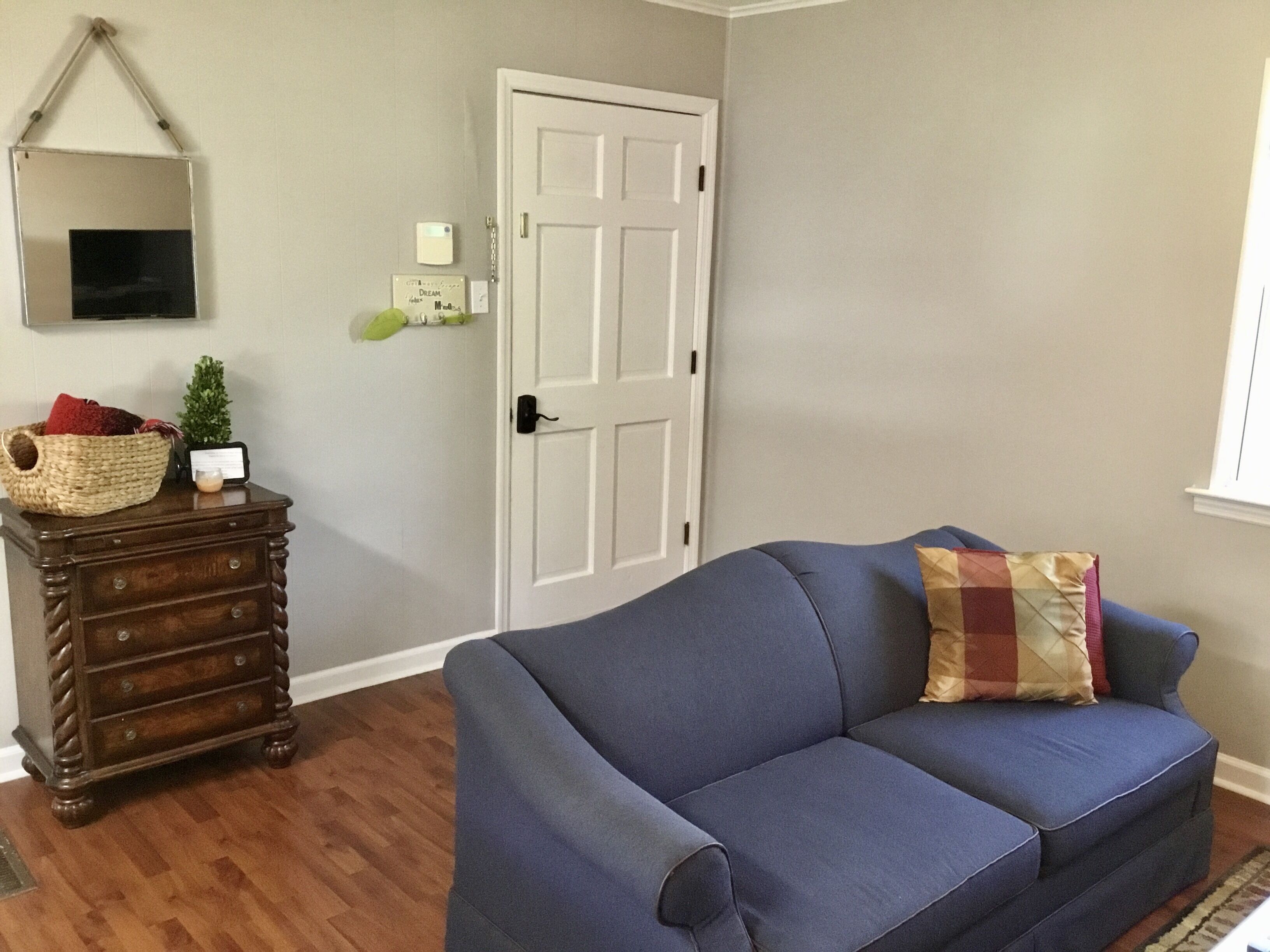 Spacious separate quarters sleeps four!