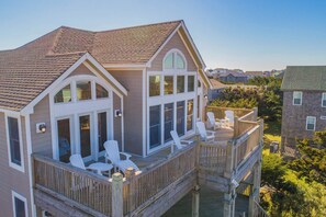 Terrace/patio - Oceanview Home with Private Pool, Hot Tub, Updated Game Room, and Much More! (Frisco)