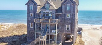 Premier Oceanfront Dog Friendly w/ Pool, Hot Tub, EV Charger, Elevator, Theater