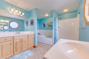 Towels, soap, toilet paper